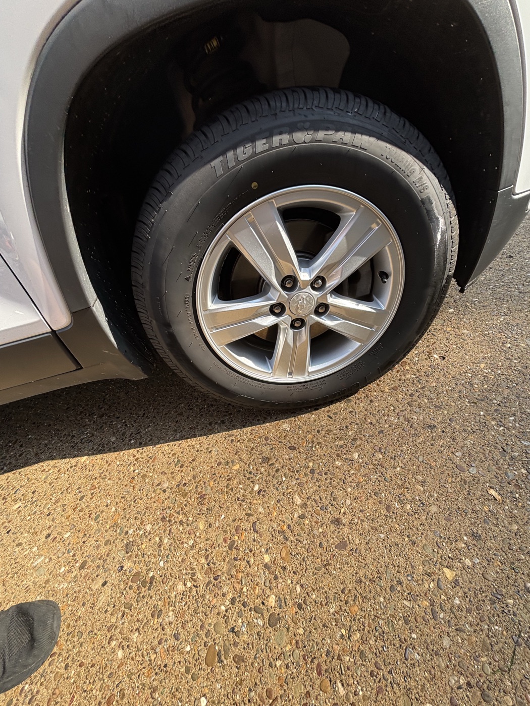 Exterior detail after