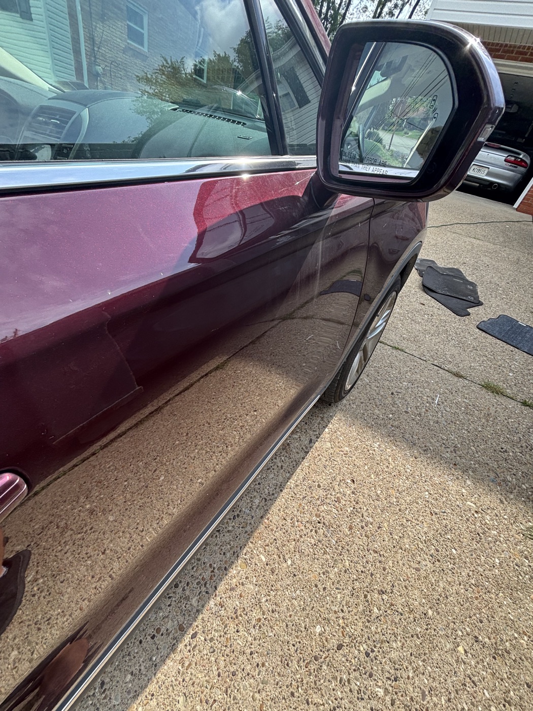 Exterior detail before
